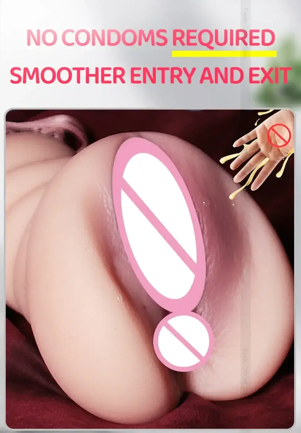 vagina artificial tpe realista hombre