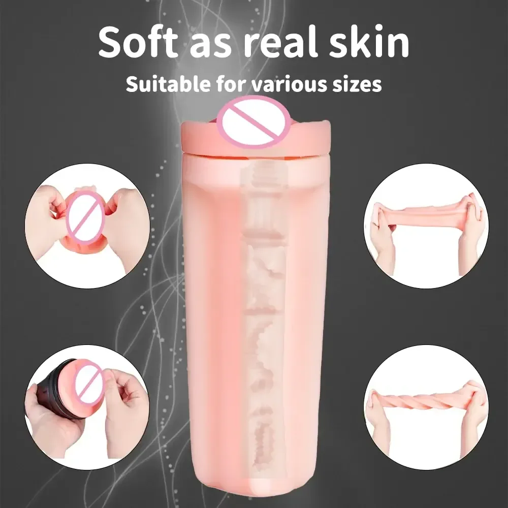 vagina falsa tpe suave para masturbacion