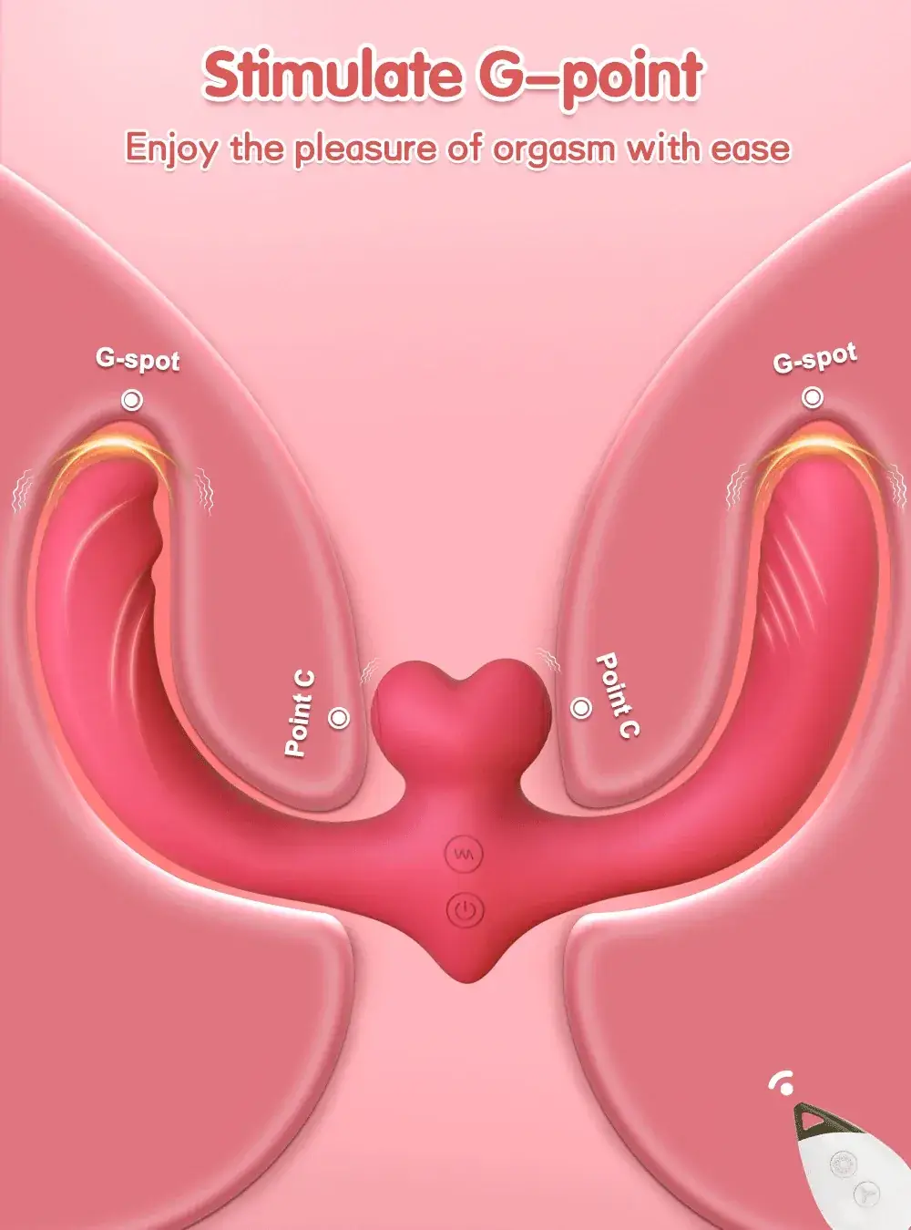 vibrador 3 en 1 silicona medica