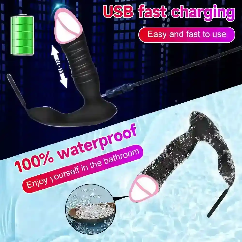 vibrador anal bluetooth recargable usb