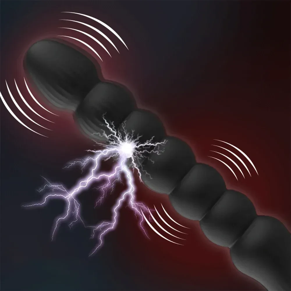 vibrador anal con electrodos para prostata
