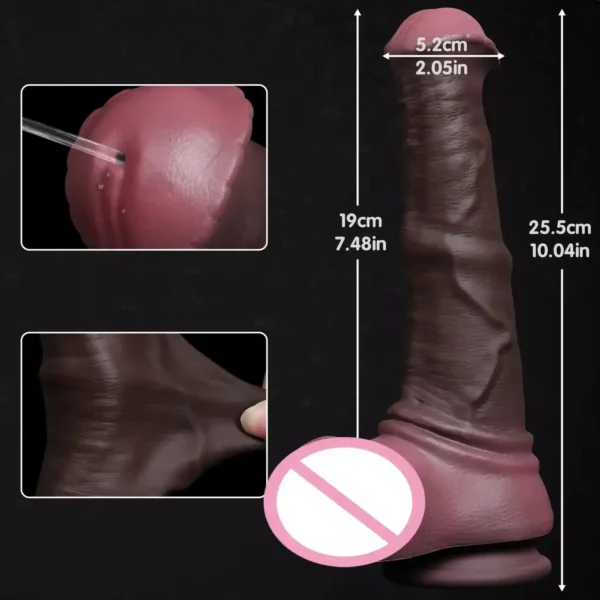 vibrador anal con ventosa grande