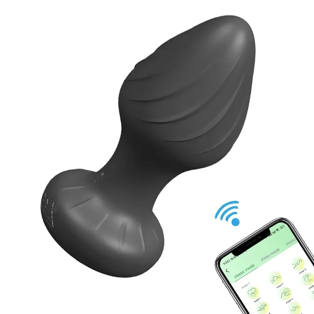vibrador anal de cuerpo seguro