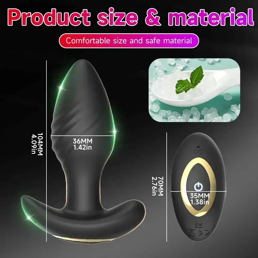 vibrador anal ergonomico silencioso