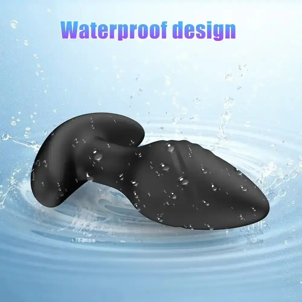 vibrador anal inalámbrico con control remoto