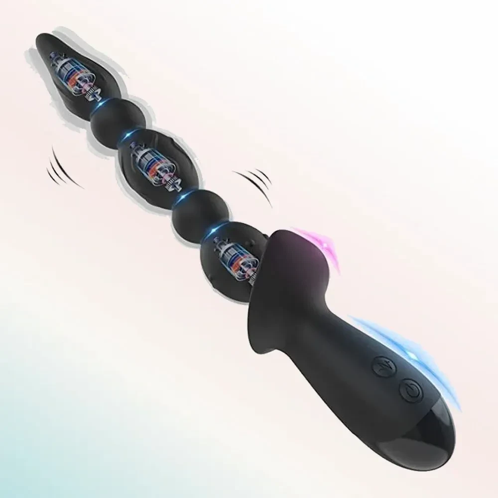 vibrador anal masaje prostatico silicona