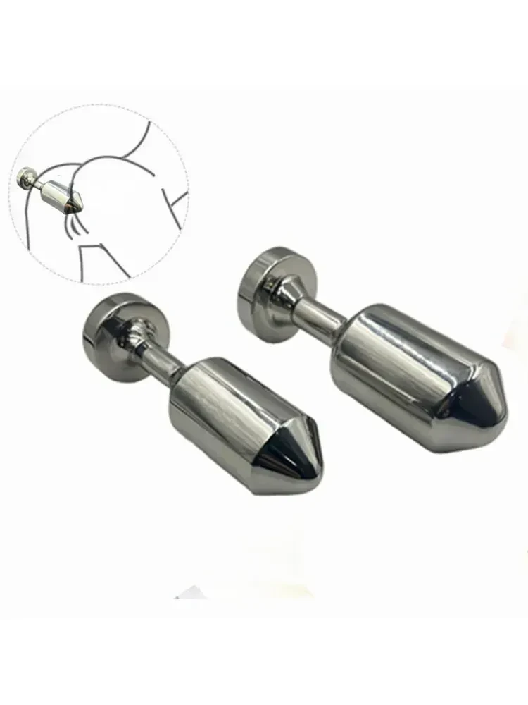 vibrador anal metal recargable ergonomico