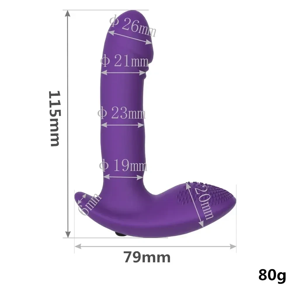 vibrador anal portatil silicona segura