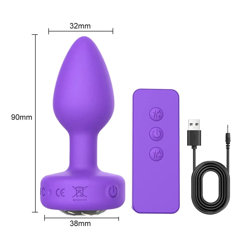 vibrador anal punto g silicona