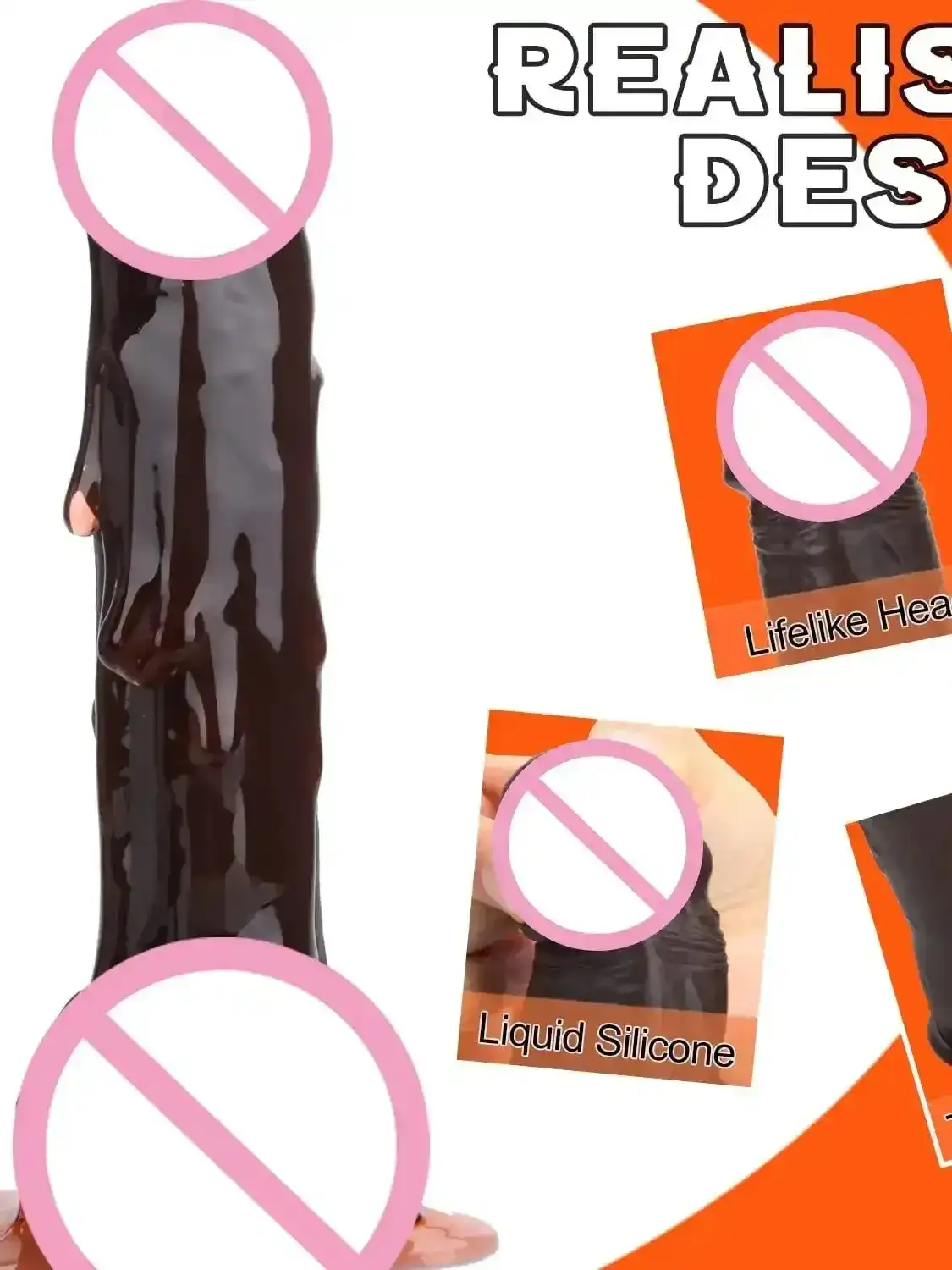 vibrador anal realista con control remoto