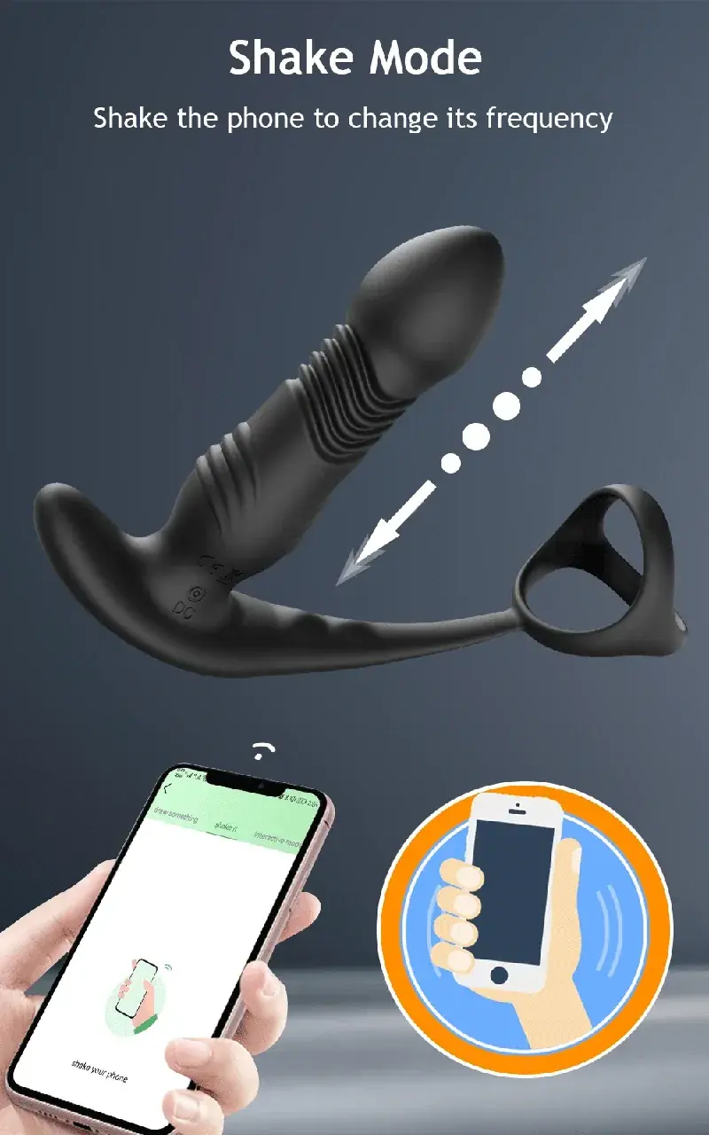 vibrador anal recargable control remoto 2