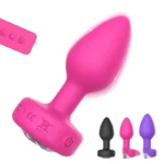 vibrador anal silicona diferentes tamaños