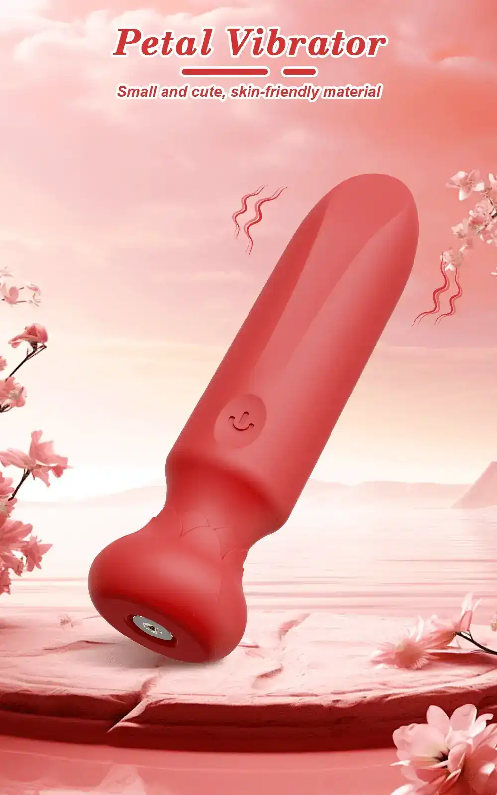 vibrador bala recargable magneticamente