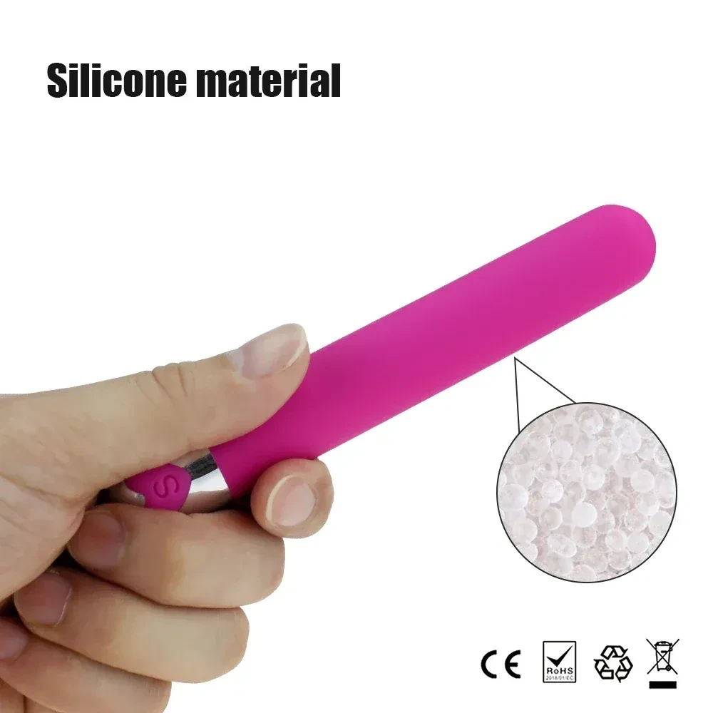 vibrador bala recargable silencioso