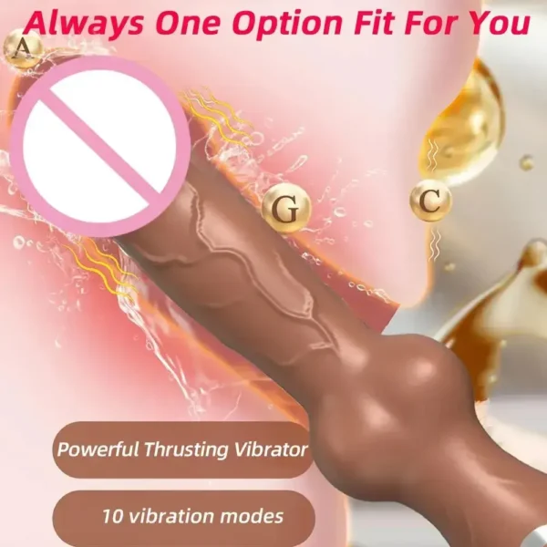 vibrador clítoris con modos vibración