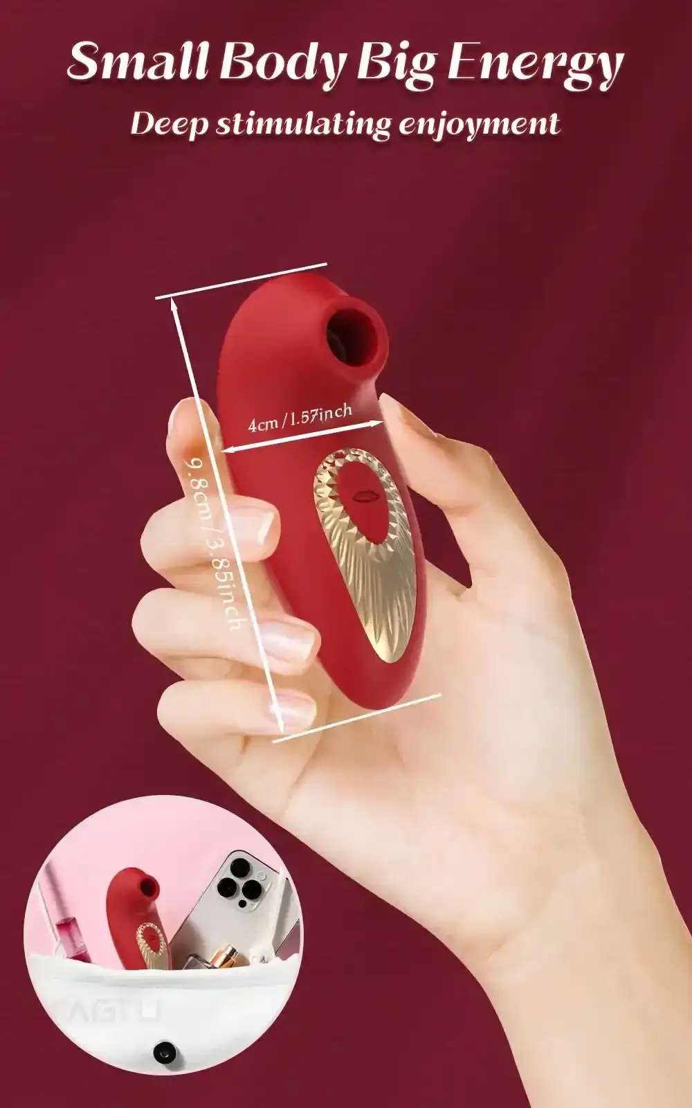 vibrador clitoris recargable silicona suave