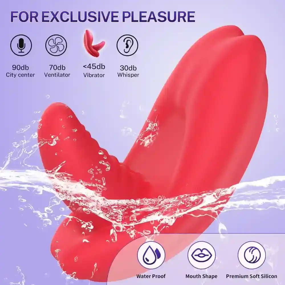 vibrador clitoris silencioso e impermeable