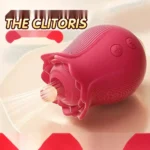 vibrador clítoris silicona suave con texturas