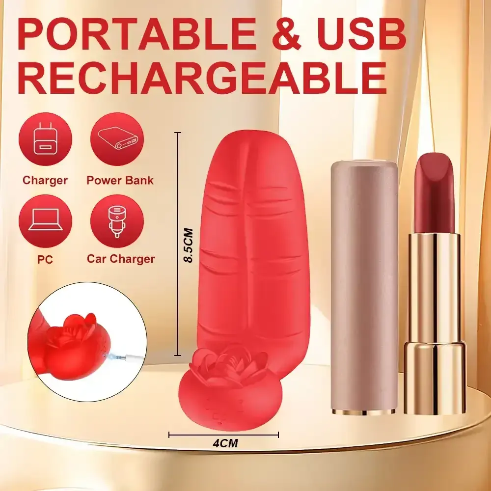 vibrador clitoris y punto g rosa