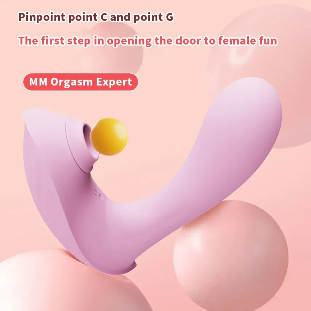 vibrador con 9 modos de succion y vibracion