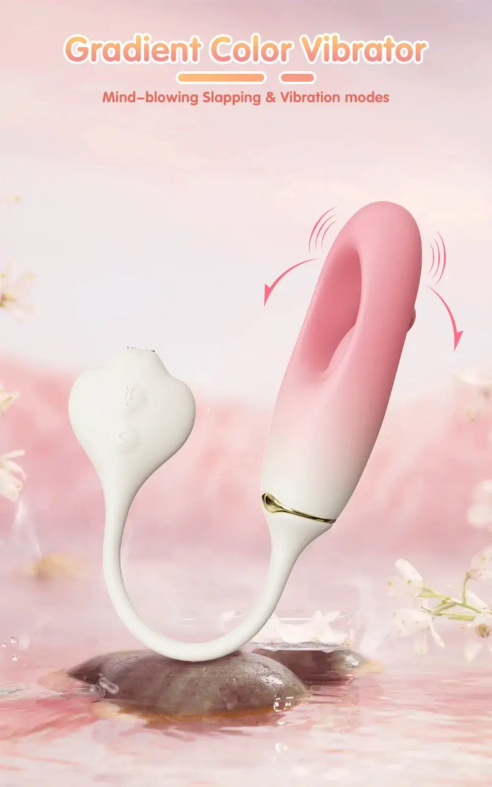 vibrador con aleteo y diez vibraciones
