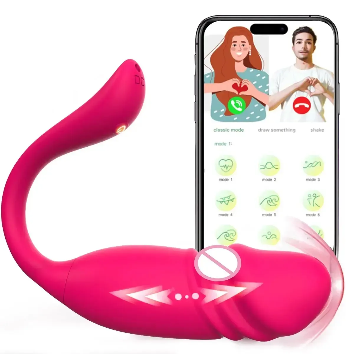 vibrador con app para punto g