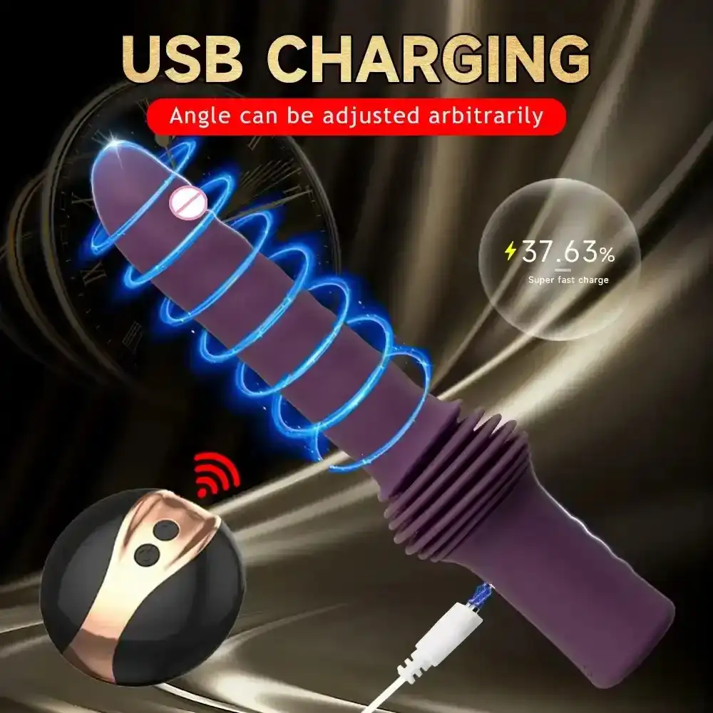 vibrador con base de succión y empuje