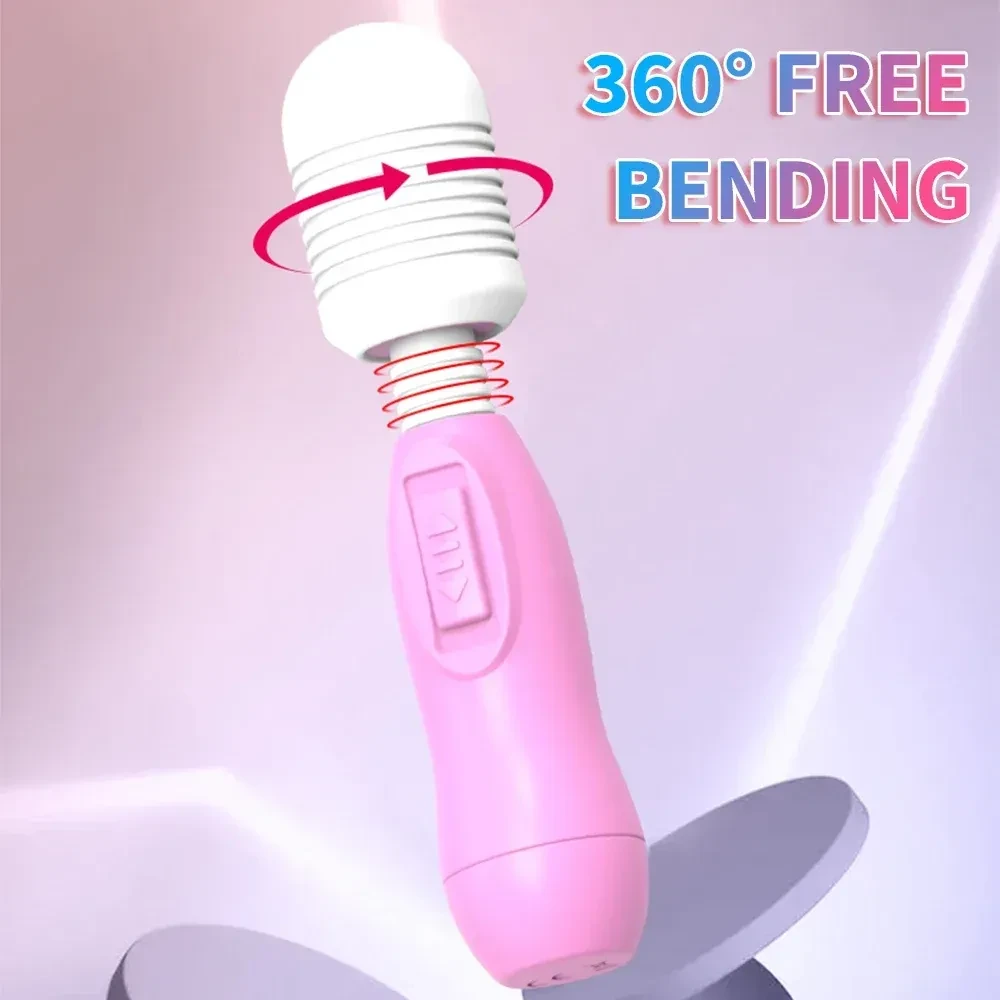 vibrador con cabeza espiral suave