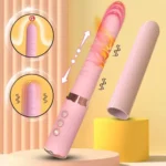 vibrador con calefacción silicona médica suave