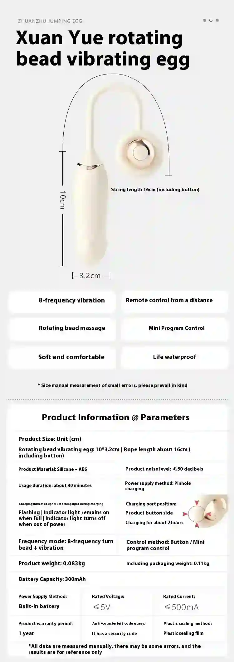 vibrador con cuentas para punto g