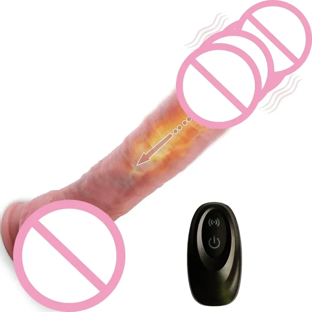 vibrador con empuje de silicona medica