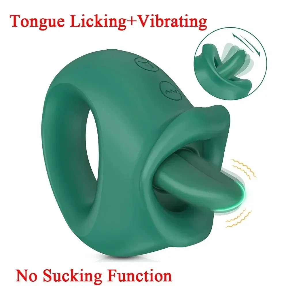 vibrador con lengüeta y modos succión