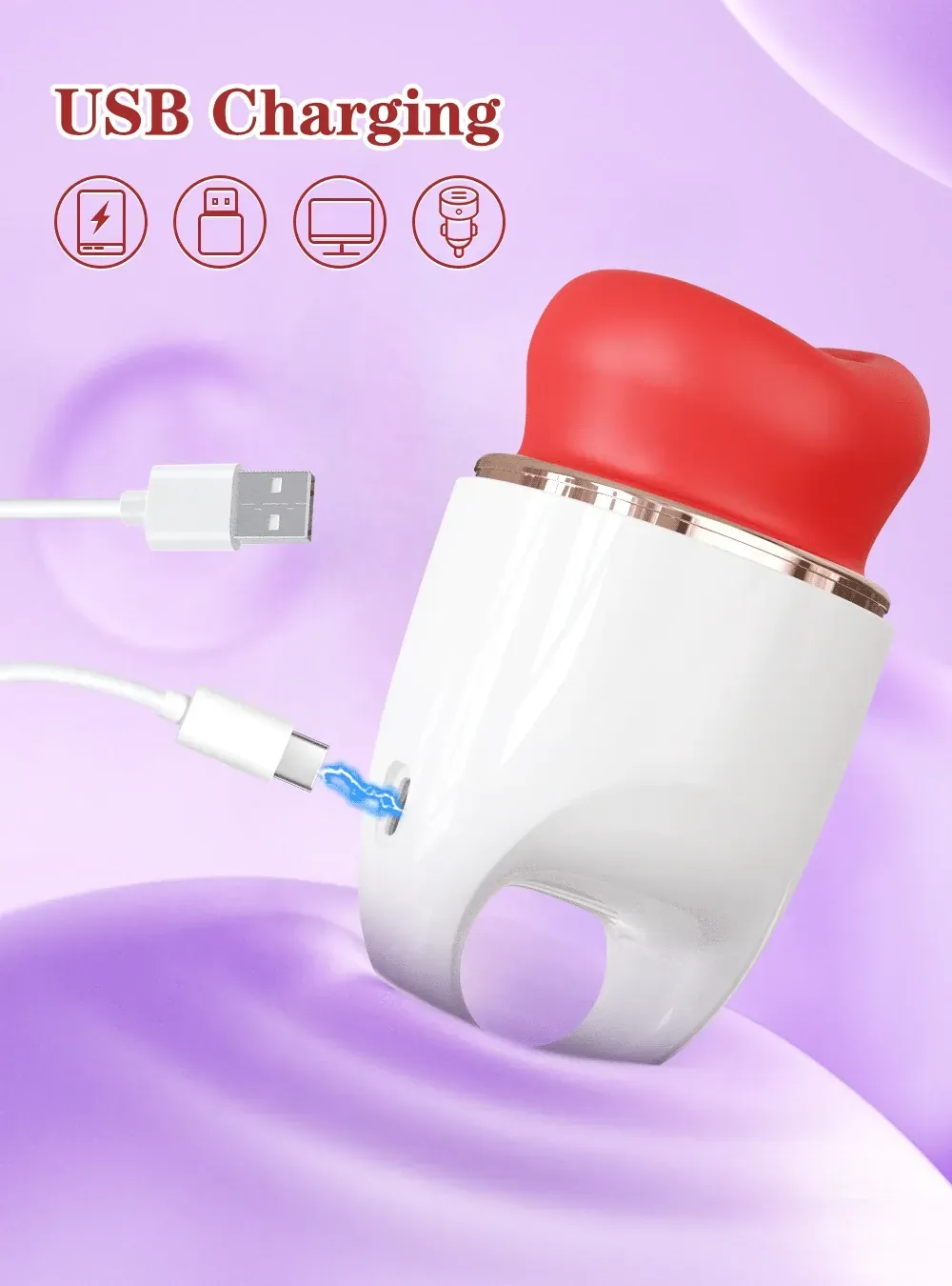 vibrador conejo con 10 vibraciones