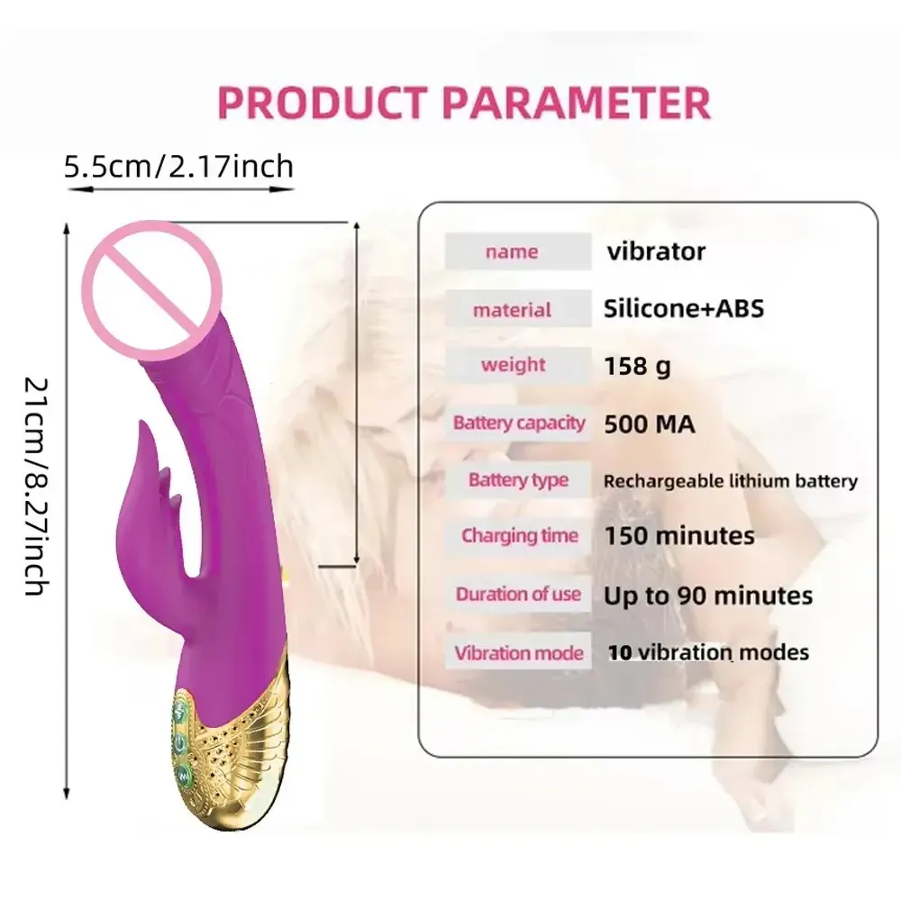 vibrador conejo con movimiento thrusting punto g