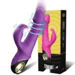 vibrador conejo estimulación doble recargable usb