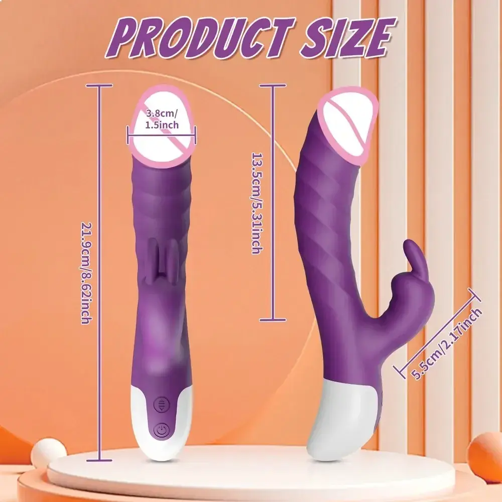 vibrador conejo punto g y clítoris