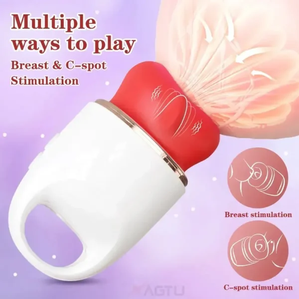 vibrador conejo silicona médica suave