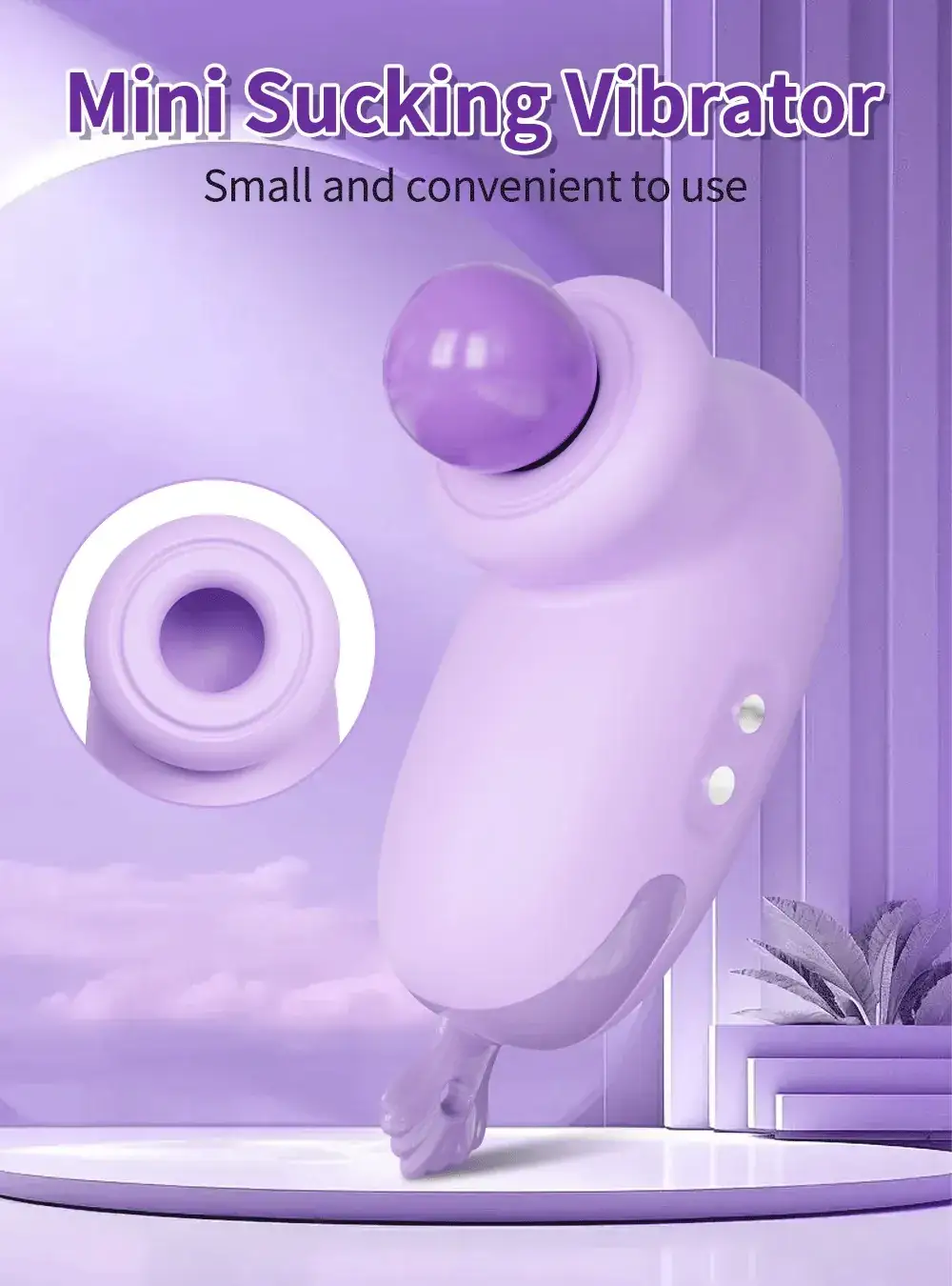 vibrador de clitoris con succion