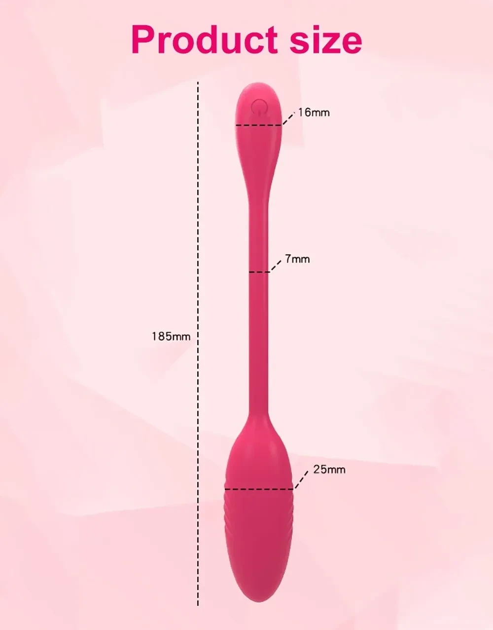 vibrador de silicona para punto g 1