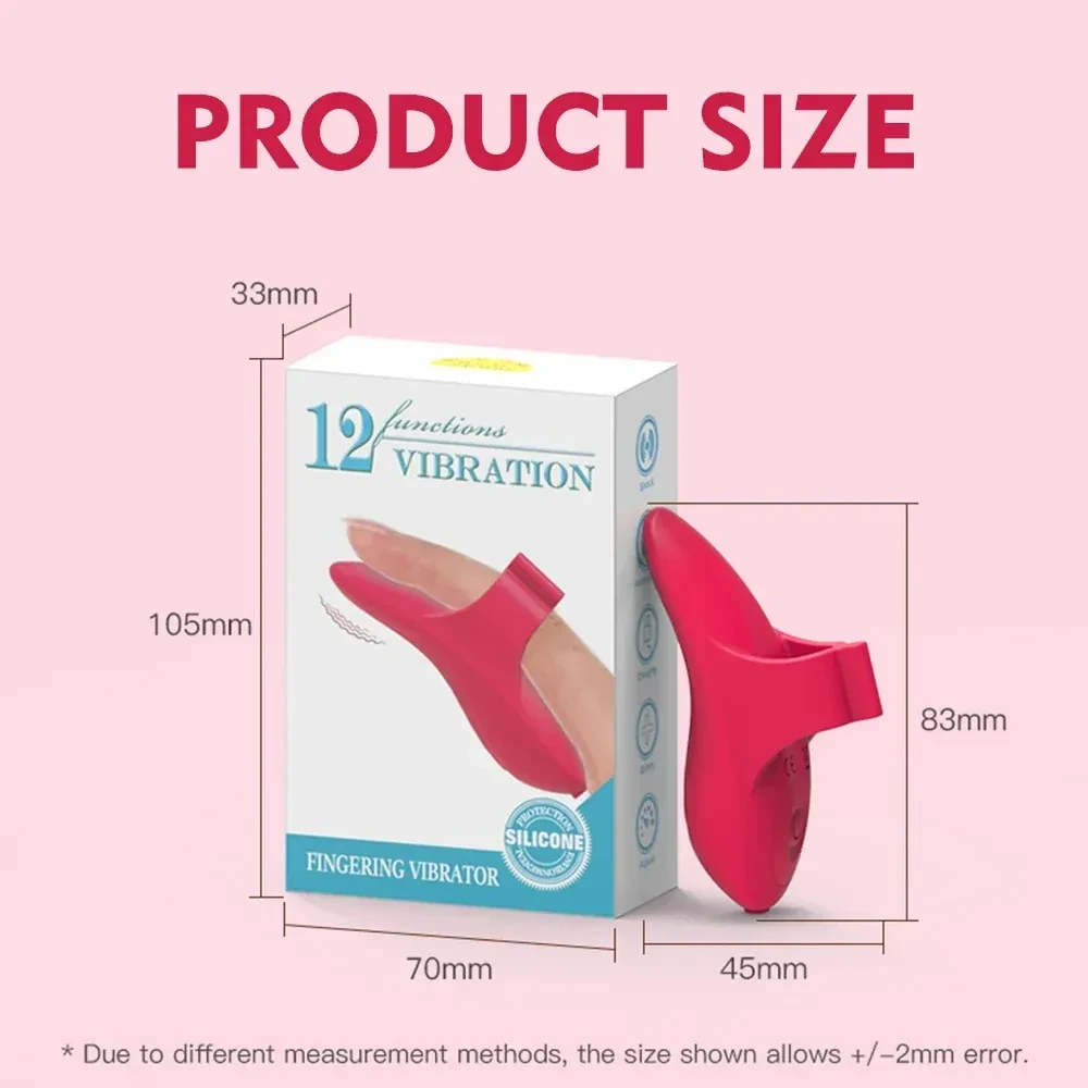 vibrador dedo ergonomico silicona suave