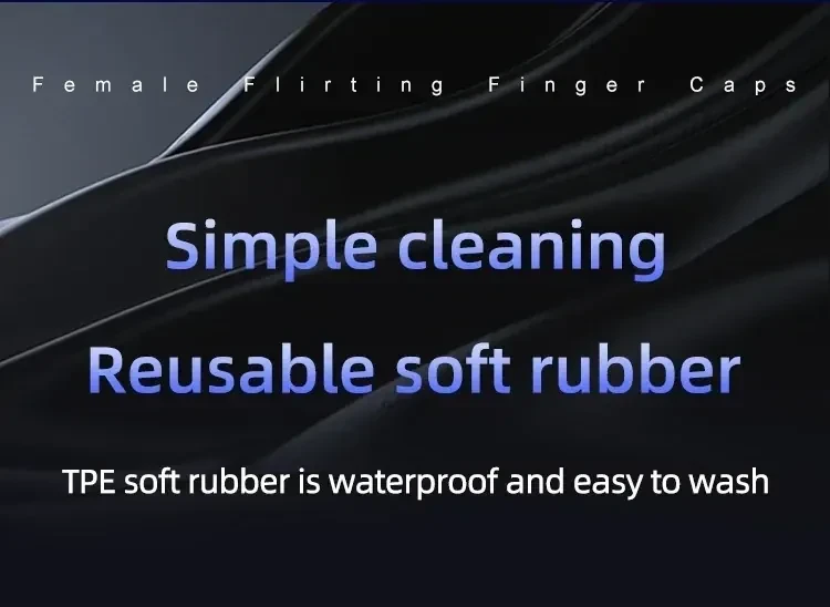 vibrador dedo silicona medica reutilizable