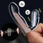 vibrador dedo silicona suave para mujeres