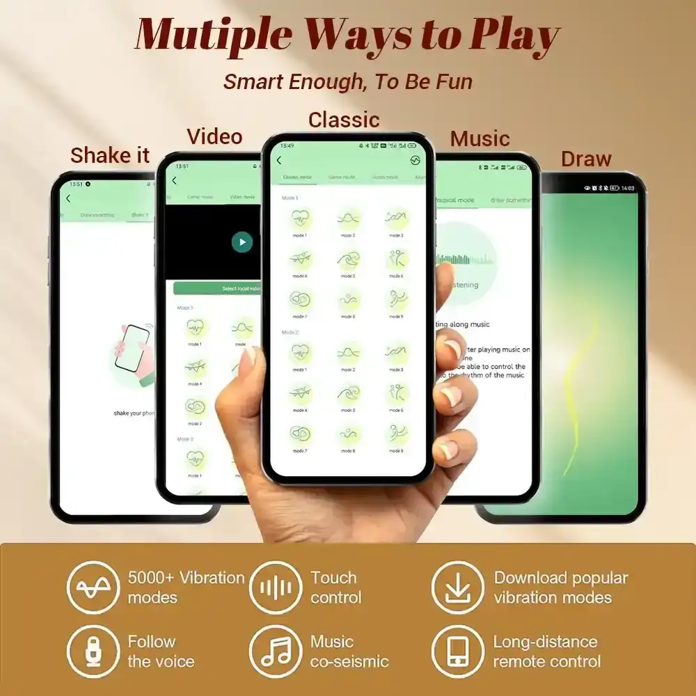 vibrador doble con carga magnetica