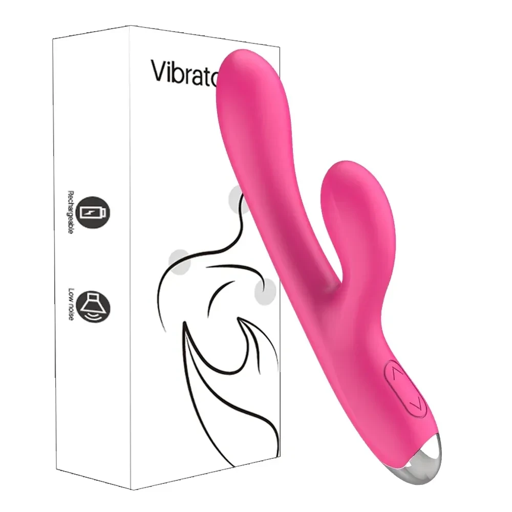 vibrador doble motor recargable usb 1