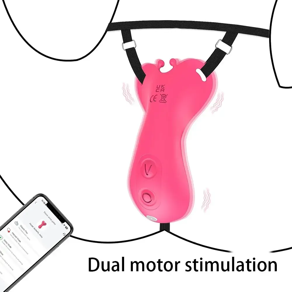 vibrador doble motor silicona medica