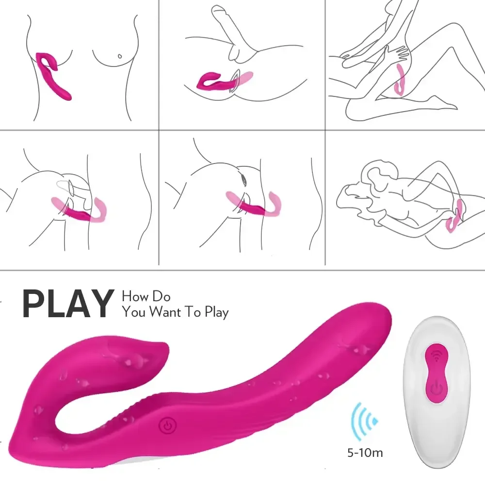 vibrador doble para estimulacion simultanea