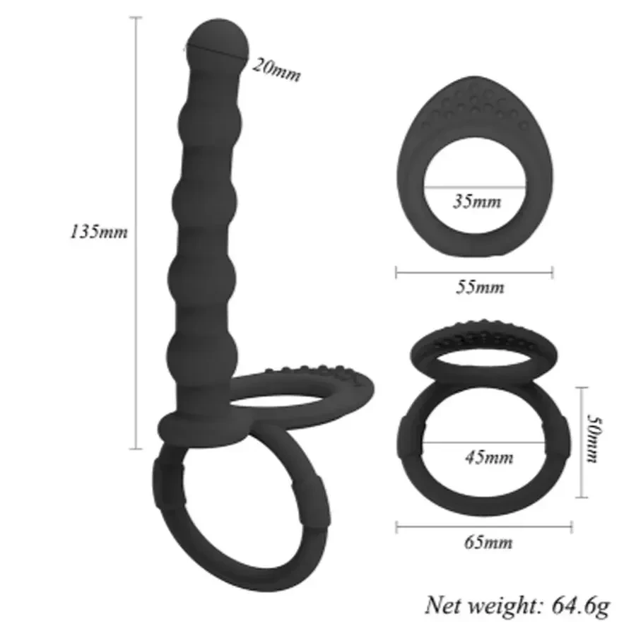 vibrador doble penetración para parejas