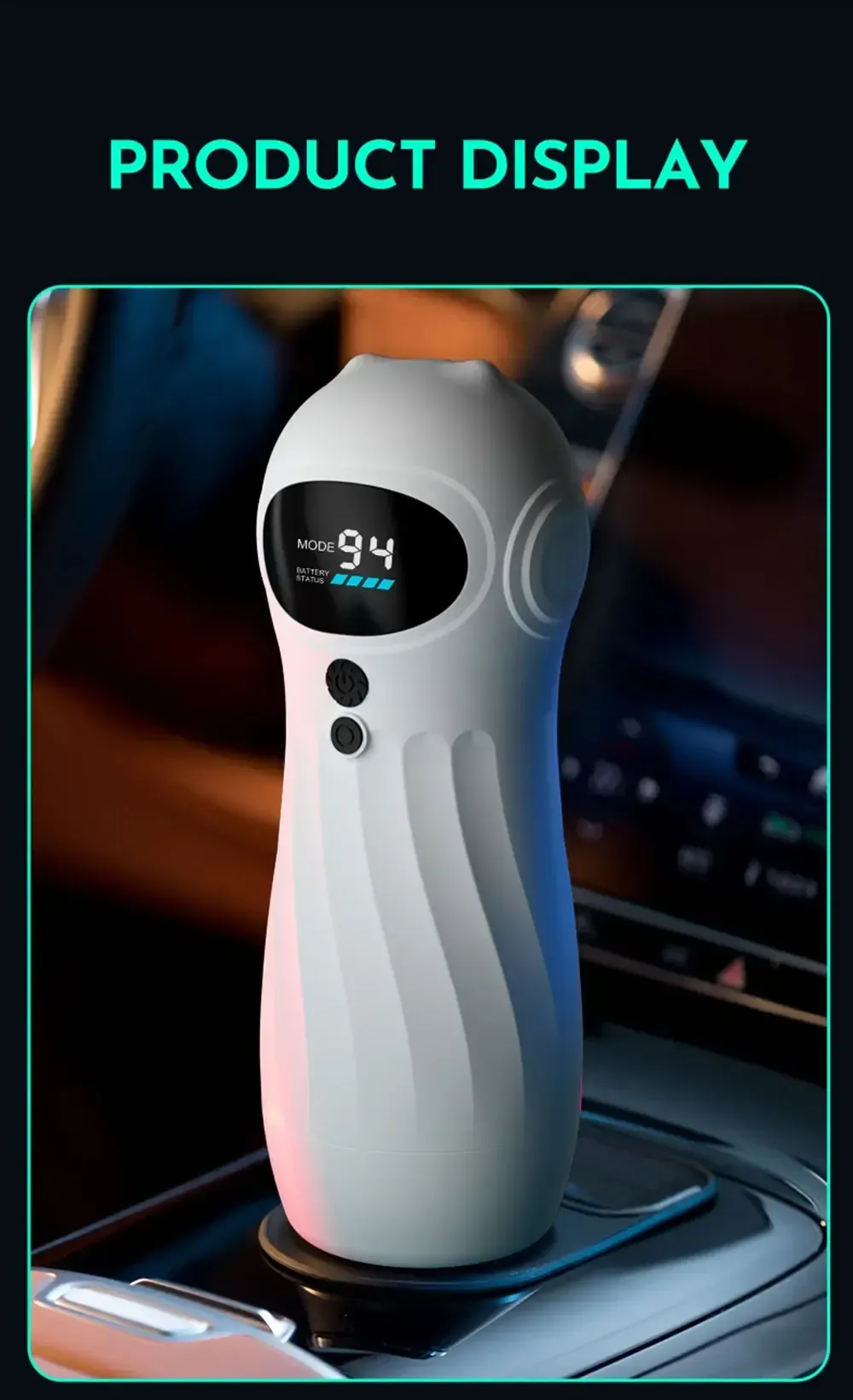 vibrador electrico para hombre con app