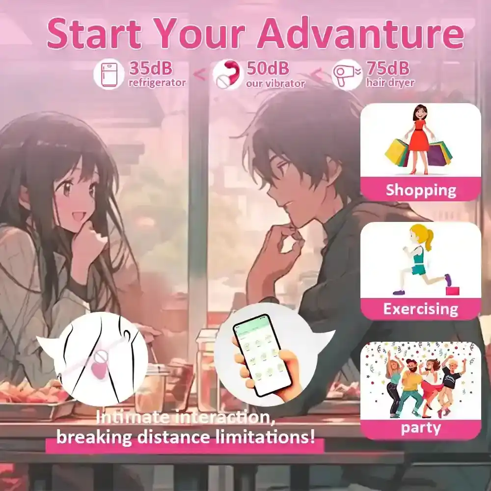 vibrador femenino app control recargable