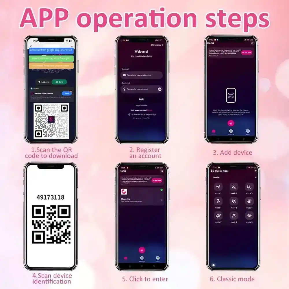 vibrador femenino control app portátil